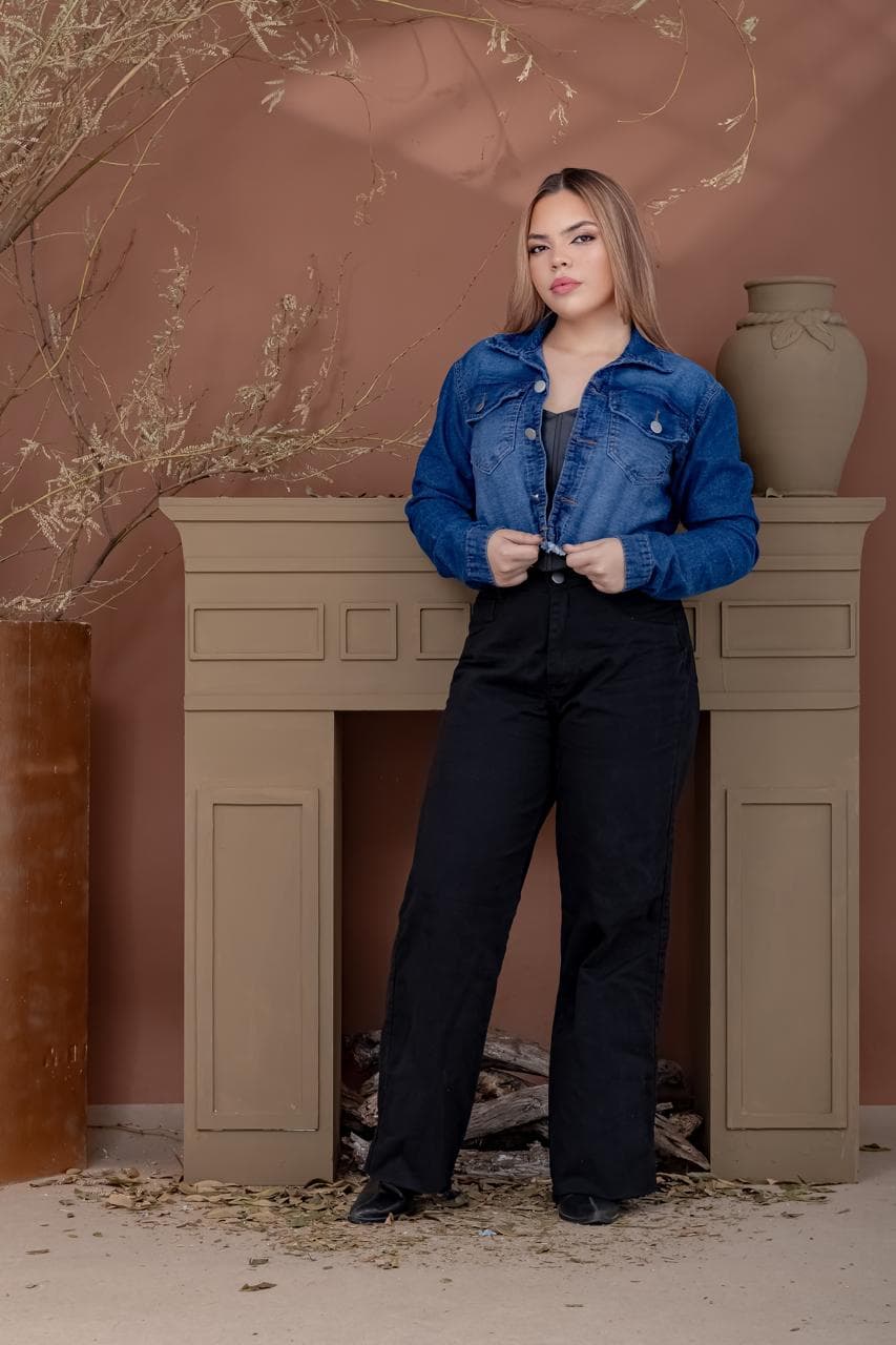 Jaqueta Jeans Dark Blue
